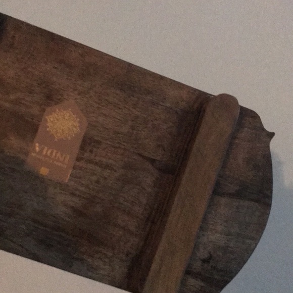 Rustic Wooden Serving Tray - Picture 2 of 3